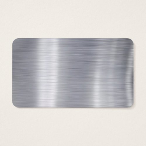 Blank Brushed Aluminum Faux Aluminum