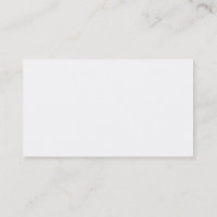 Blank Business Card