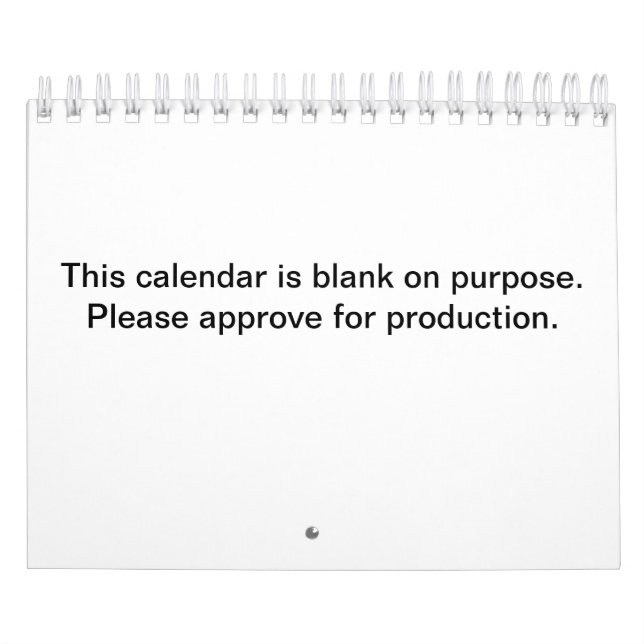 blank calendar (Cover)