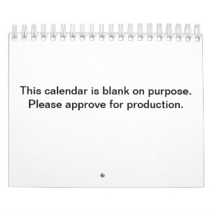 blank calendar