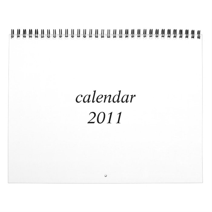 Blank School Days Calendar Template