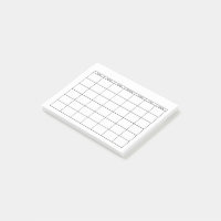 Grid Post It Notes