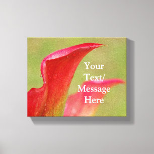 Blank Calla Lily Canvas