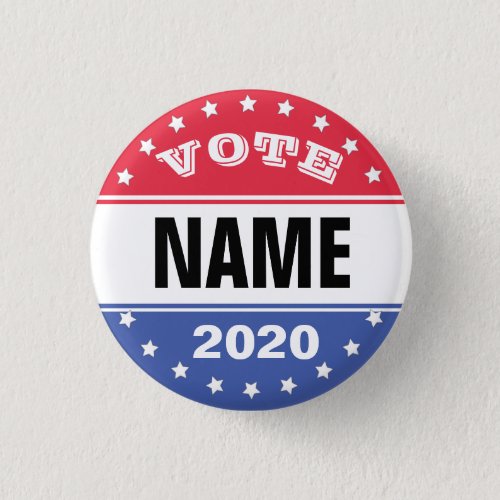 Blank Campaign Template for Elections Button