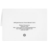 Blank Card (Back Horizontal)