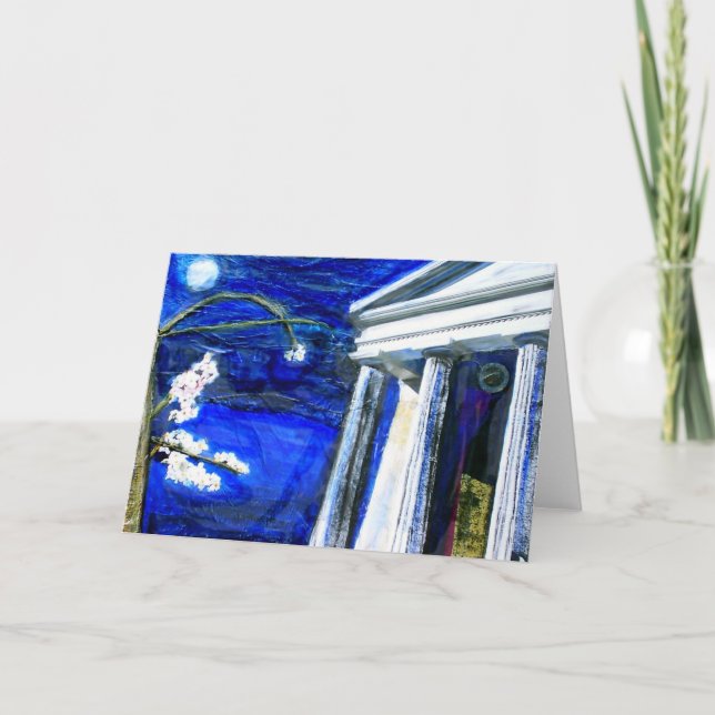 blank card featuring original artwork (Front)