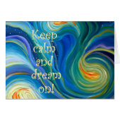 Blank card, Flourish, fish, Jennifer Smith (Front Horizontal)