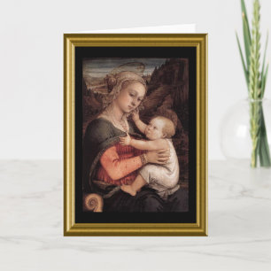 Blank Card - Madonna and Child