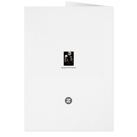 Blank Card - Rustic Rooster (Back)