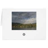 Blank Card, Spring Footpath (Back Horizontal)