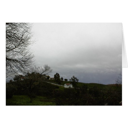 Blank Card: Stormy Sky in West Templeton (Front Horizontal)
