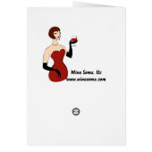 Blank Card, Wine A Bit,, You'll Feel Better Cards (Back)