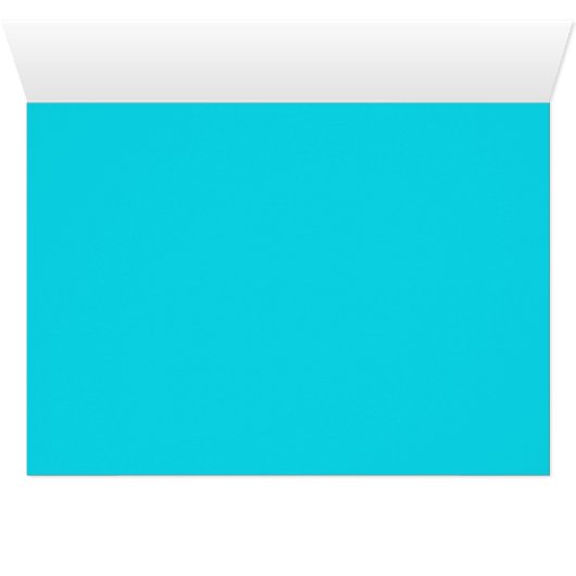 Blank Card with a Sailboat in the Caribbean (Inside Horizontal (Bottom))