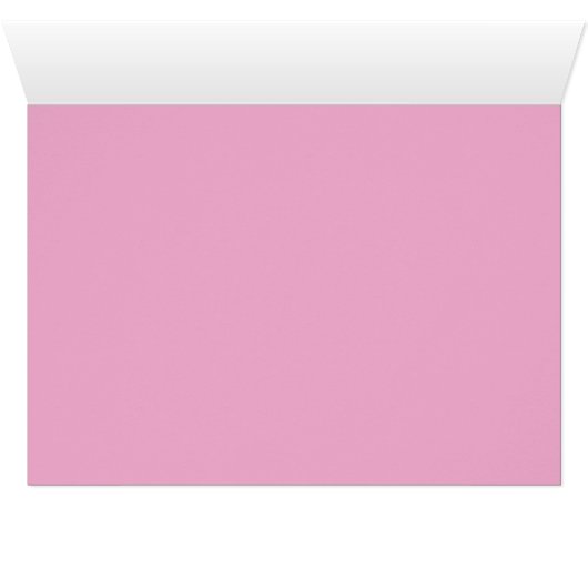 Blank Card with Crab Apple Blossoms Background (Inside Horizontal (Bottom))