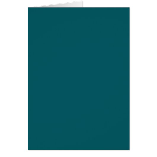 Blank Card with Dark Teal Background (Front)