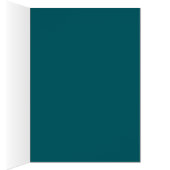 Blank Card with Dark Teal Background (Inside (Right))