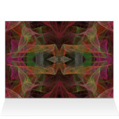 Blank Card with Fractal Background (Inside Horizontal (Top))