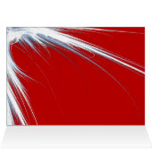 Blank Card with Fractal Design Background (Inside Horizontal (Top))