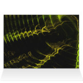 Blank Card with Fractal Spiral Design Background (Inside Horizontal (Top))