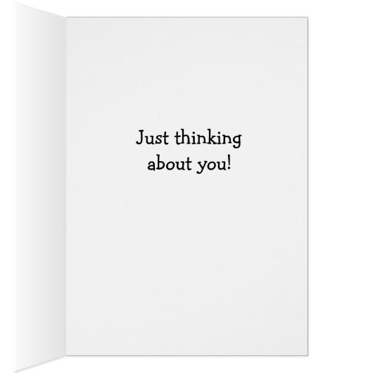 Blank Card with Funny Lazy Squirrel in a Tree (Inside (Right))
