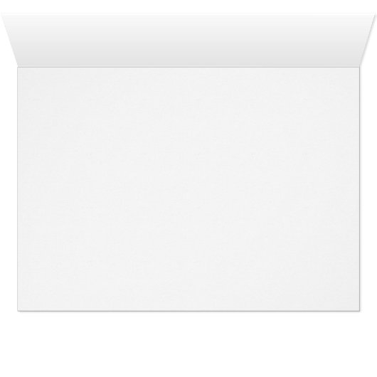 Blank Card with Green Fractal Border (Inside Horizontal (Bottom))