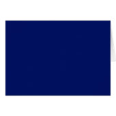 Blank Card with Navy Blue Background (Front Horizontal)