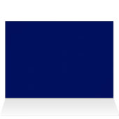 Blank Card with Navy Blue Background (Inside Horizontal (Top))