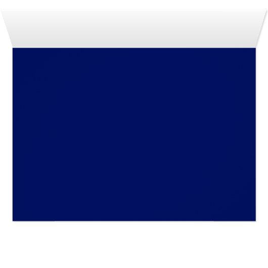Blank Card with Navy Blue Background (Inside Horizontal (Bottom))