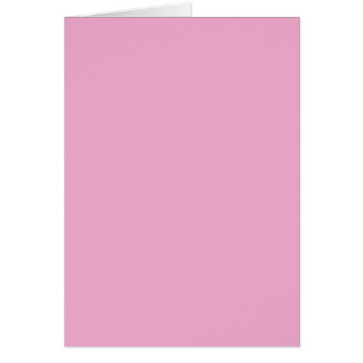 Blank Card with Pastel Pink Background (Front)