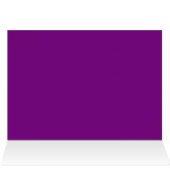 Blank Card with Purple Background (Inside Horizontal (Top))