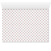 Blank Card with Red & Black Heart Background (Inside Horizontal (Bottom))