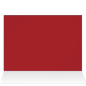 Blank Card with Red & Black Heart Background (Inside Horizontal (Top))