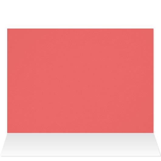 Blank Card with Red Snapper Background (Inside Horizontal (Top))
