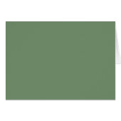 Blank Card with Sage Green Background (Front Horizontal)