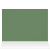 Blank Card with Sage Green Background (Inside Horizontal (Top))