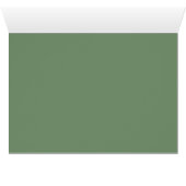 Blank Card with Sage Green Background (Inside Horizontal (Bottom))