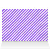 Blank Card with Stripes and Tulips (Inside Horizontal (Top))