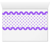 Blank Card with Stripes and Tulips (Inside Horizontal (Bottom))