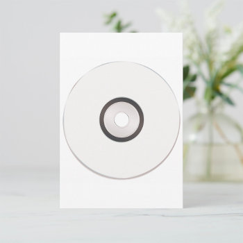 Blank Cd Invitations by spudcreative at Zazzle