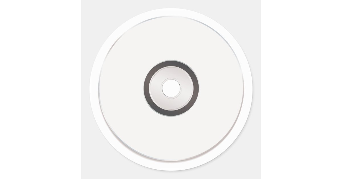 Blank CD Stickers Zazzle Blank CD Stickers Zazzle