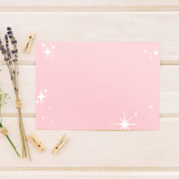 Blank Celestial Starlight Affirmation/Quote 