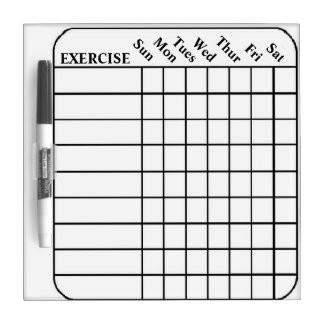 Blank Chart Dry-Erase Board