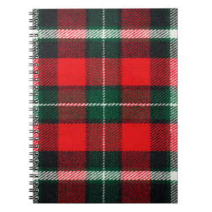 Blank checkered fabric texture, background with co notebook