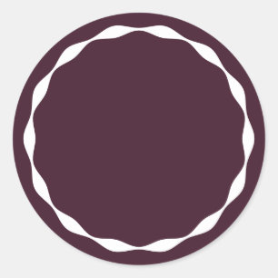 Blank Circle Custom Spice Sticker