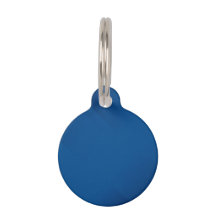 BLANK CREATE YOUR OWN BLUE PET ID TAG