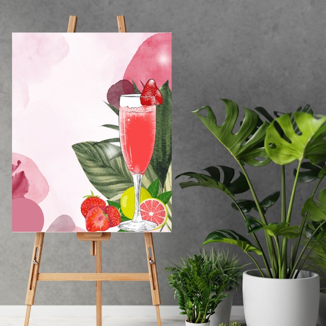 Blank Create Your Own Bubbly Brunch Mimosa Poster (Creator Uploaded)