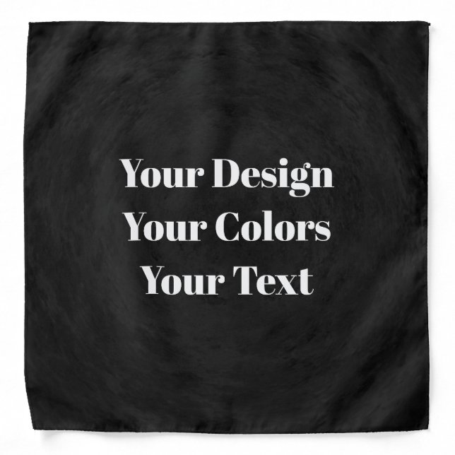 Blank - Create Your Own Custom Bandana (Front)