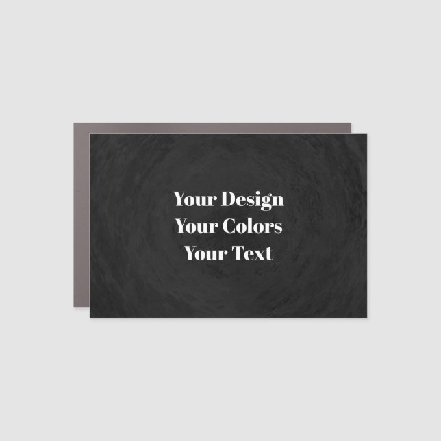 Blank - Create Your Own Custom Car Magnet (Front)