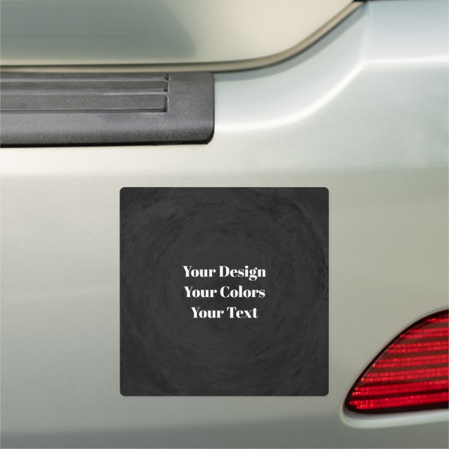 Blank - Create Your Own Custom Car Magnet