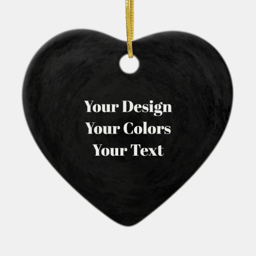 Blank _ Create Your Own Custom Ceramic Ornament